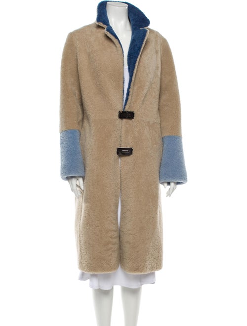 Saks Potts Colorblock Pattern Coat