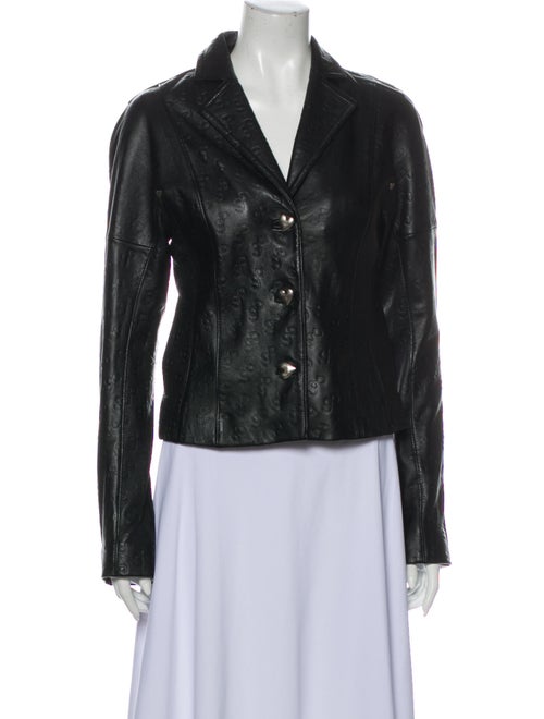 Saks Potts Lamb Leather Jacket w/ Tags Black