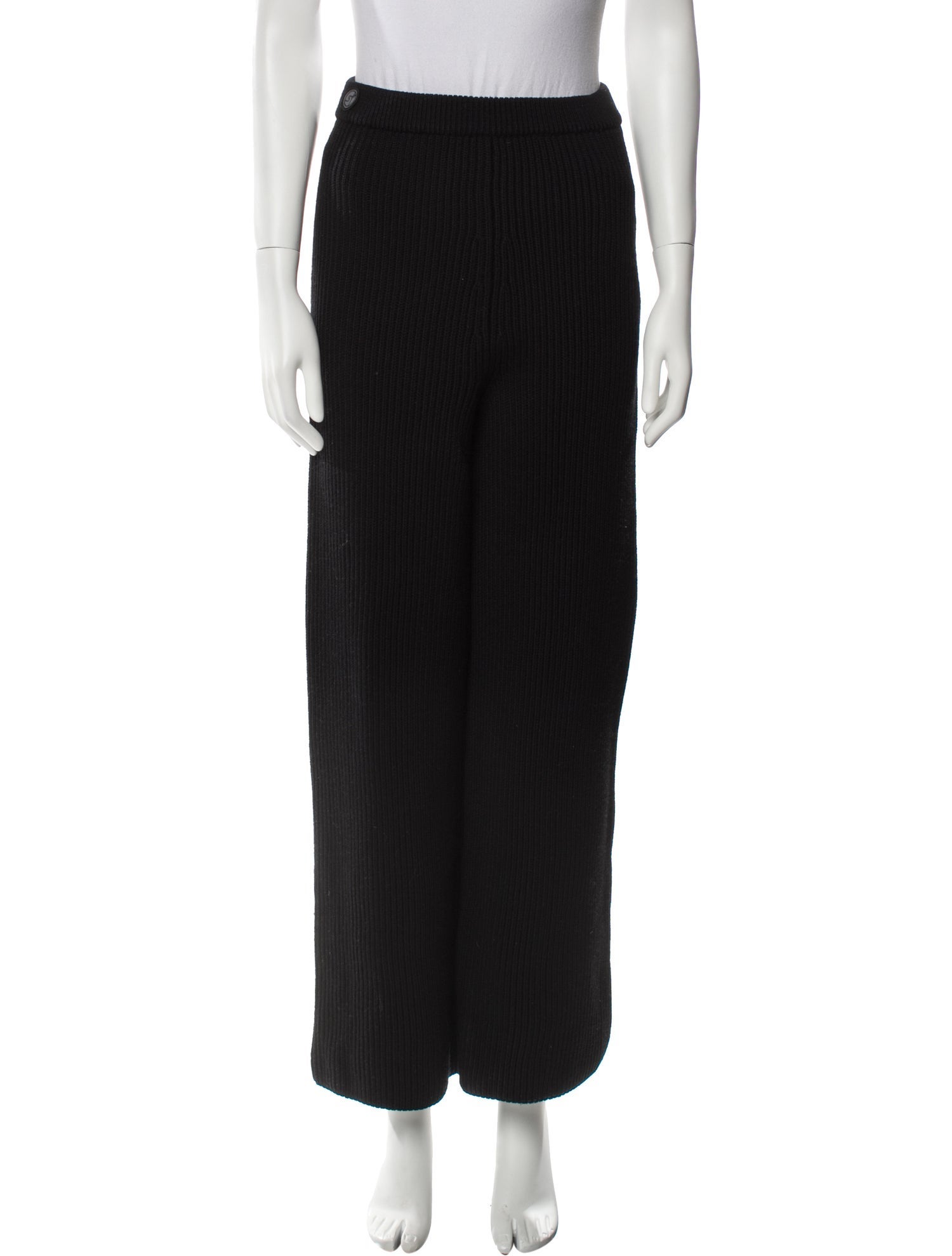 Saks Potts Merino Wool Wide Leg Pants