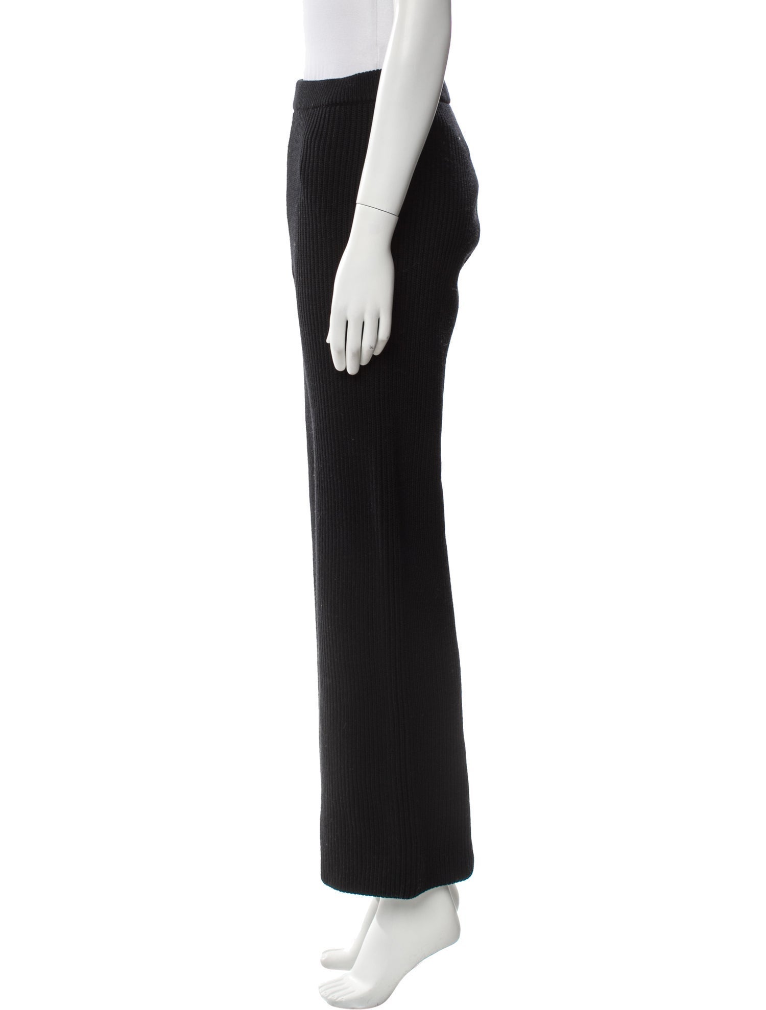 Saks Potts Merino Wool Wide Leg Pants