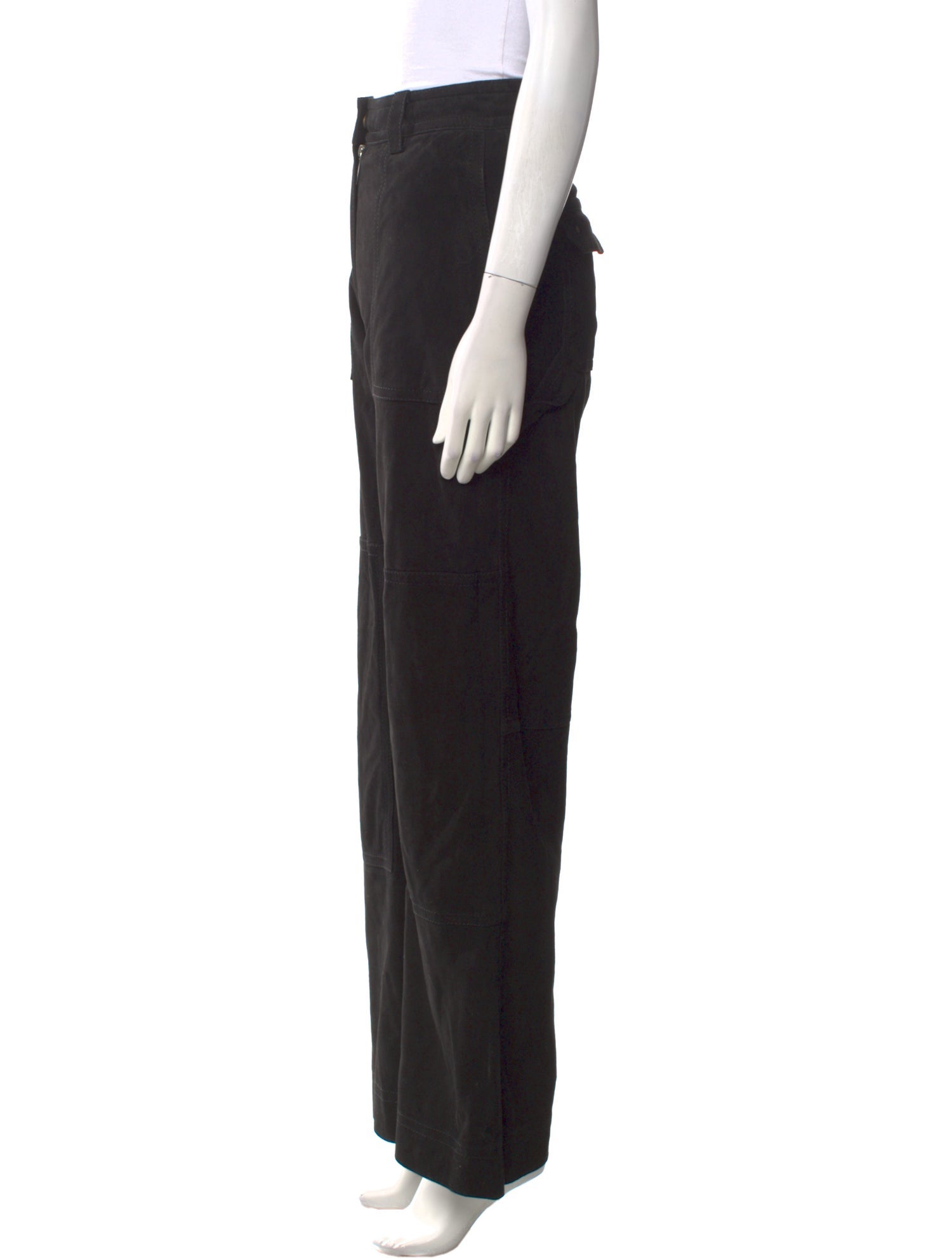 Saks Potts Suede Wide Leg Pants w/ Tags