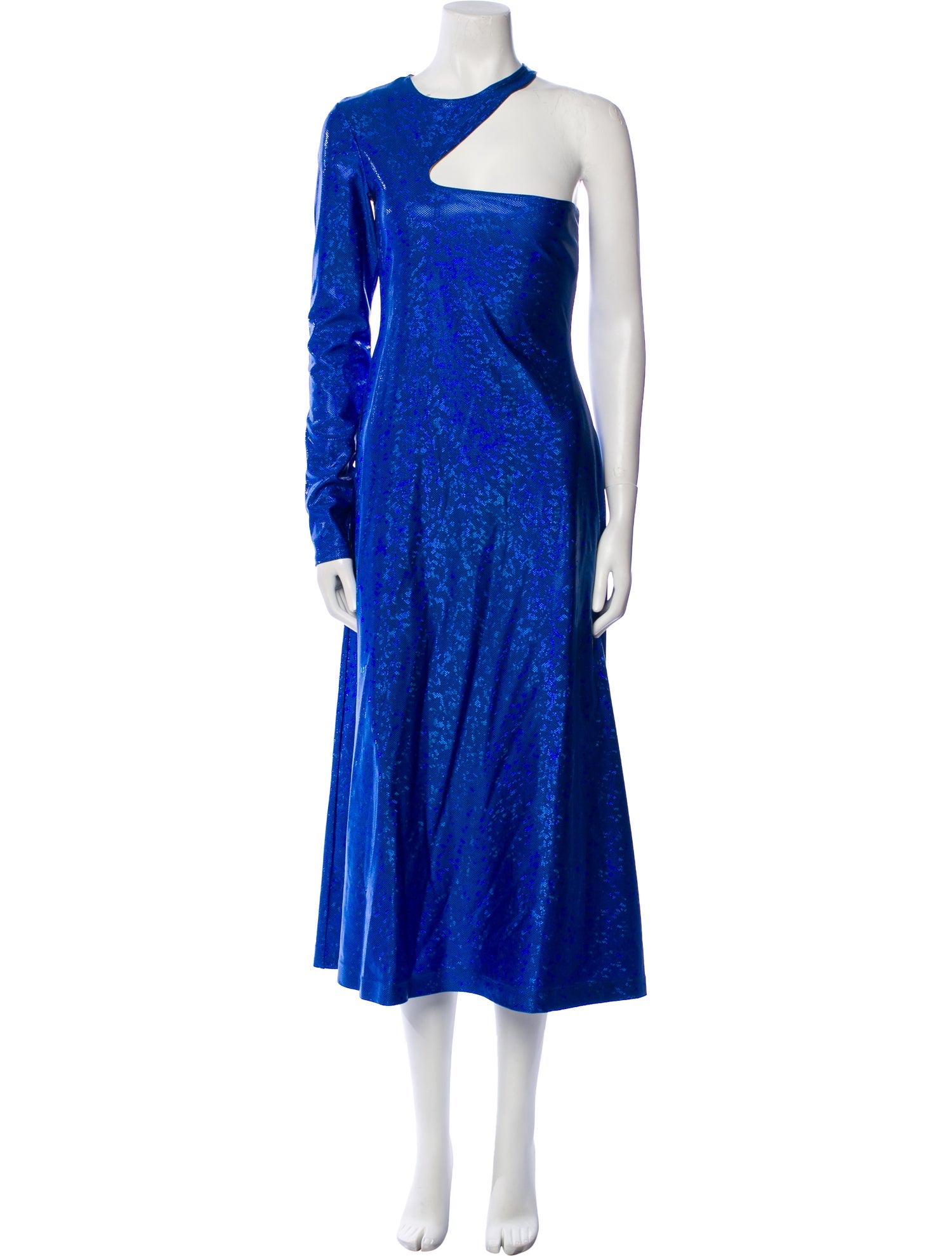 Saks Potts One-Shoulder Long Dress