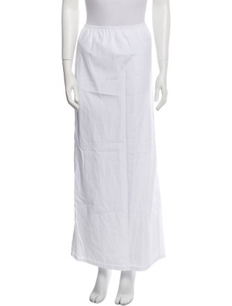 Saks Potts Ruffle Embellishment Midi Length Skirt