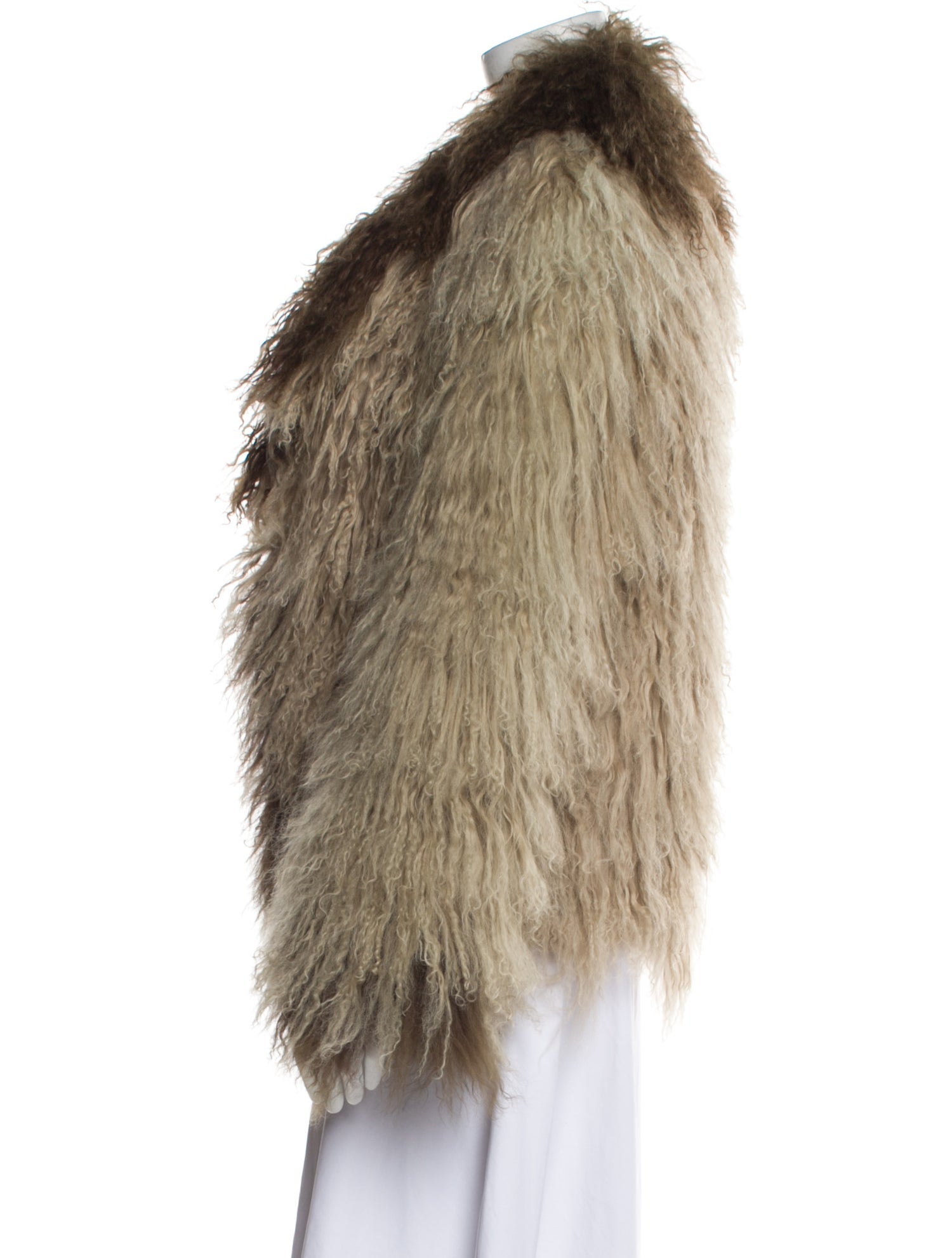 Saks Potts Faux Fur Faux Fur Jacket