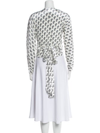 Saks Potts Printed Evening Jacket