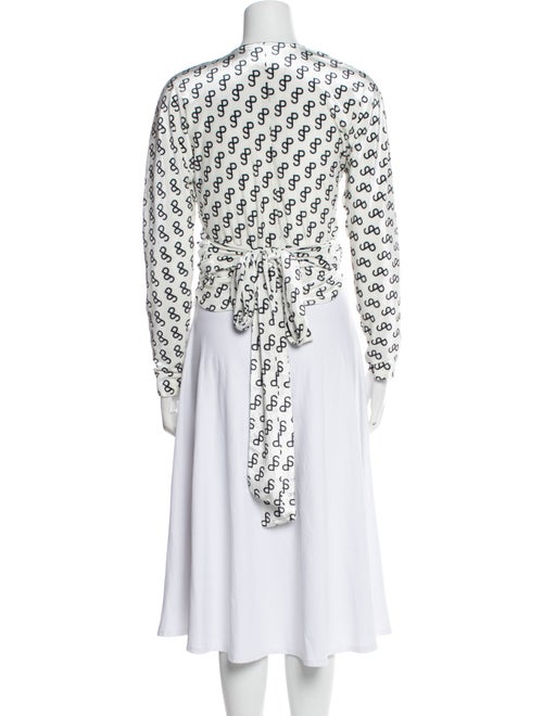 Saks Potts Printed Evening Jacket