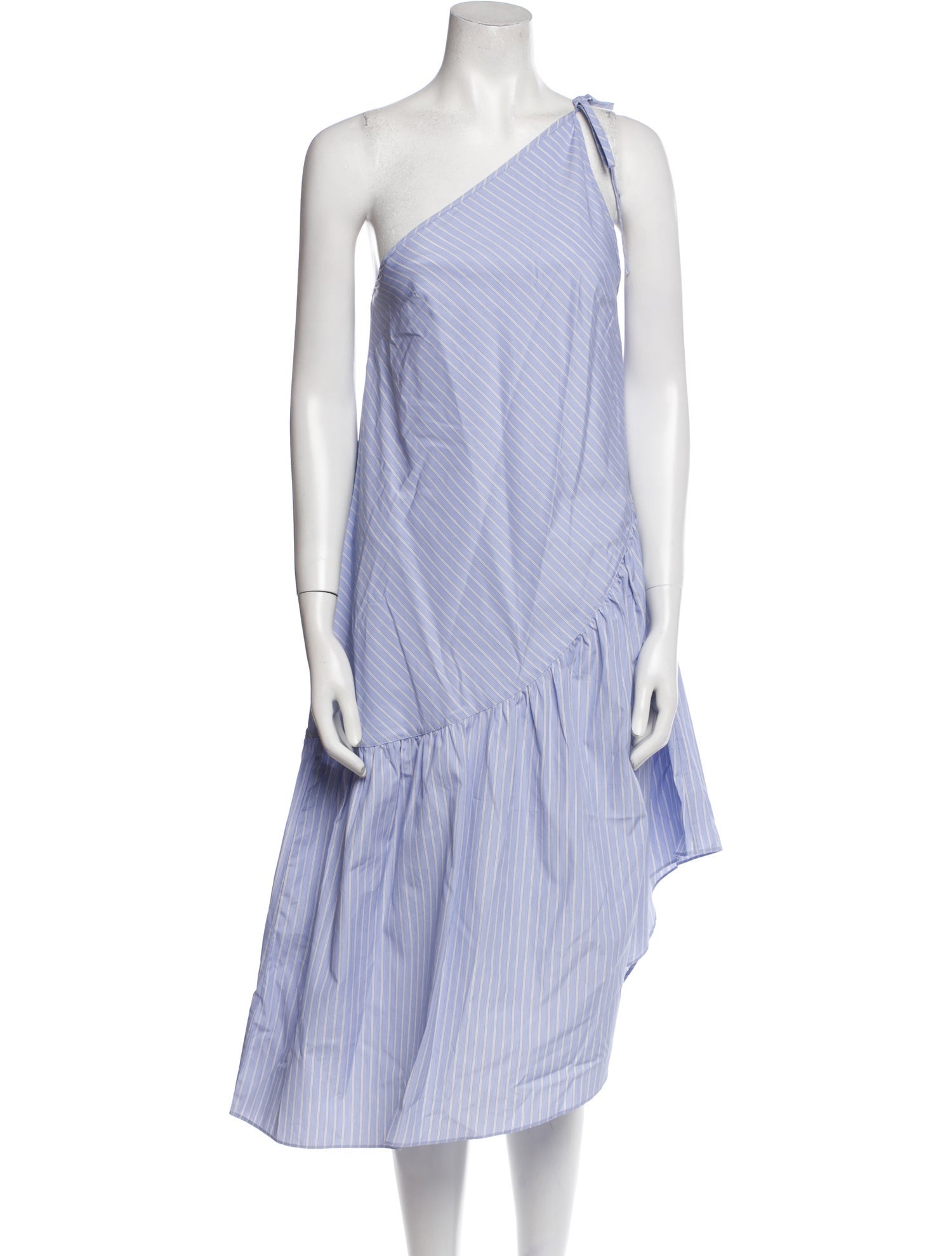 Saks Potts Striped Midi Length Dress w/ Tags