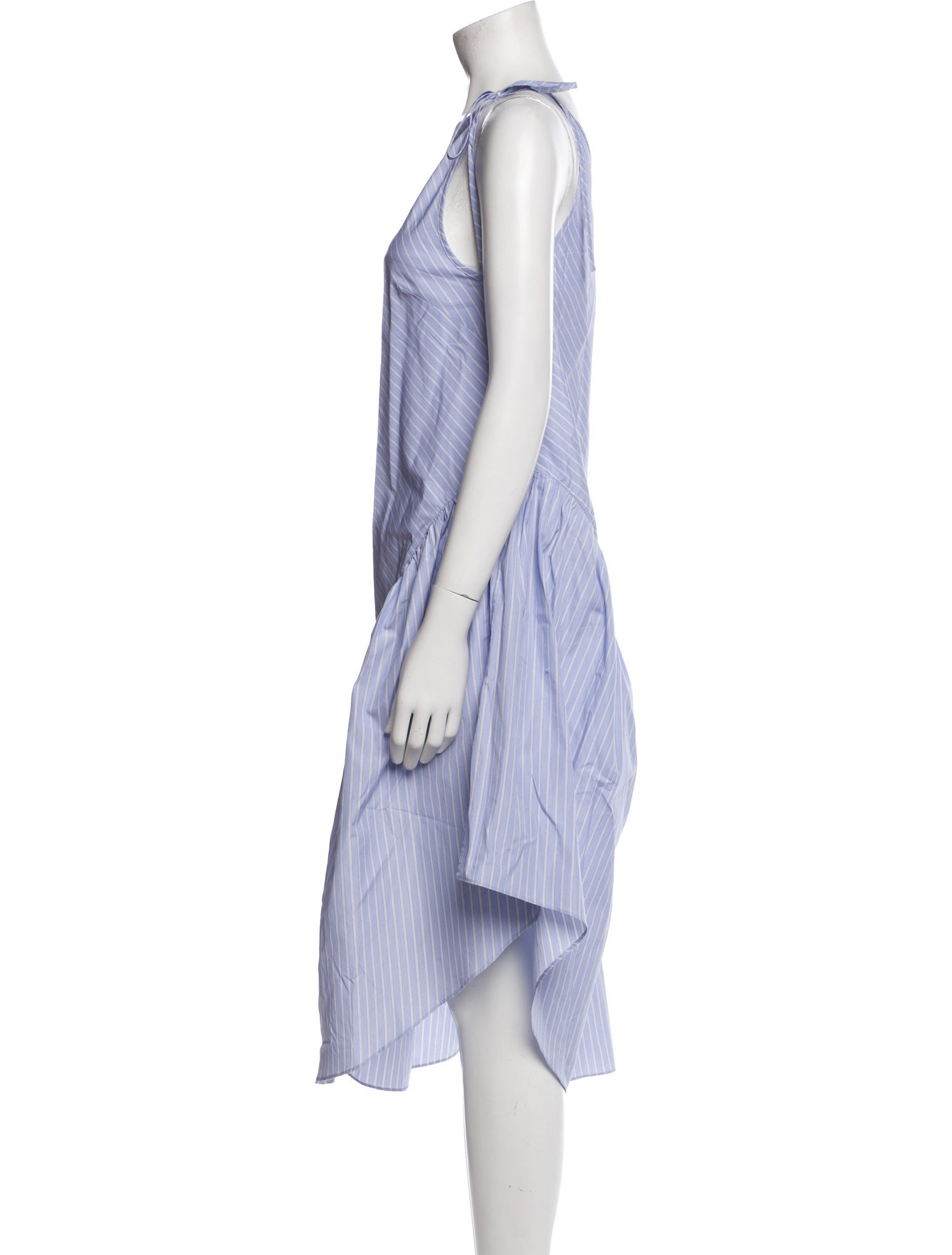 Saks Potts Striped Midi Length Dress w/ Tags