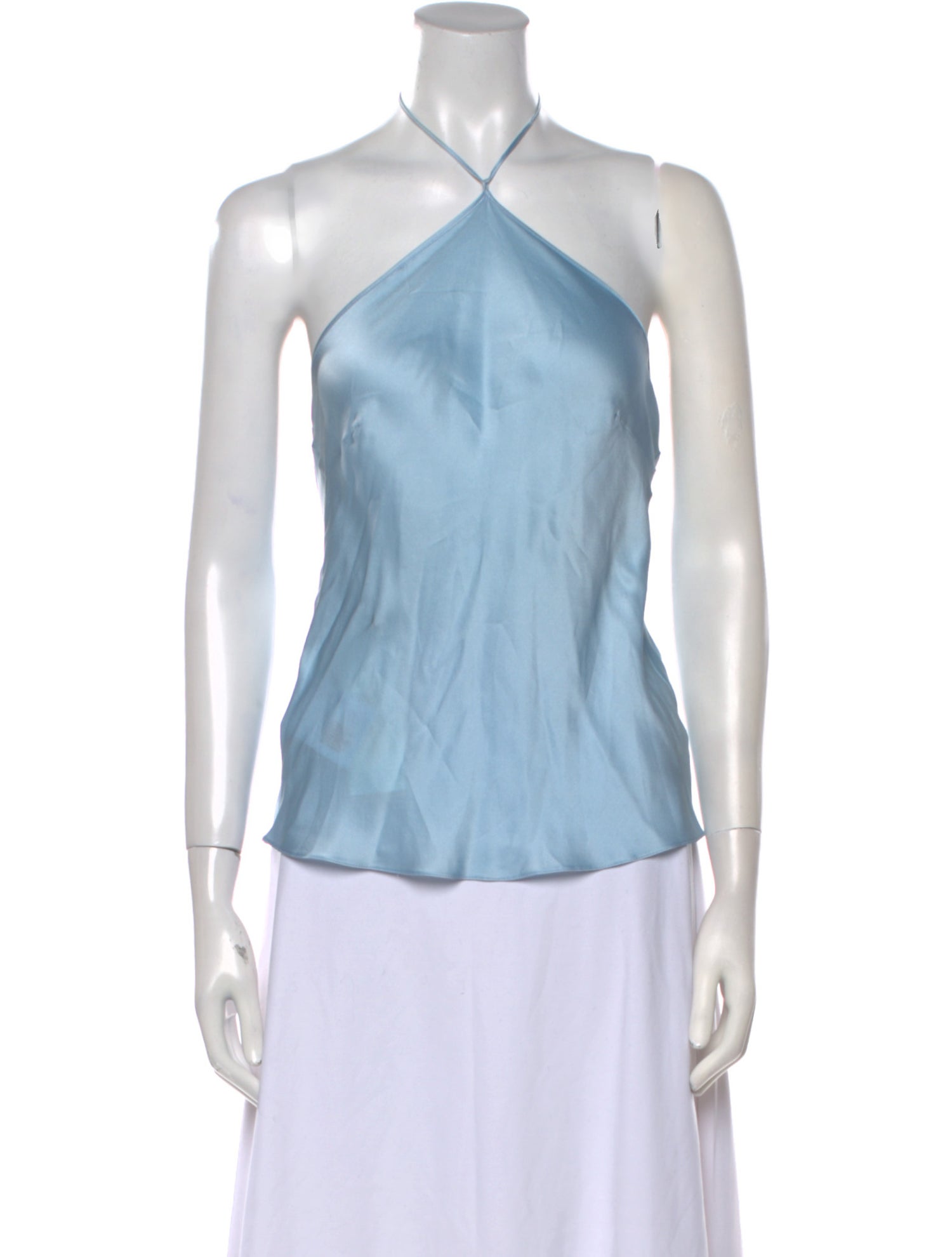 Saks Potts Silk Halterneck Top