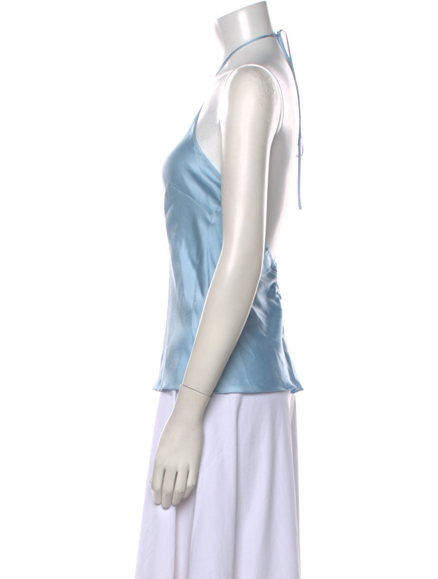 Saks Potts Silk Halterneck Top