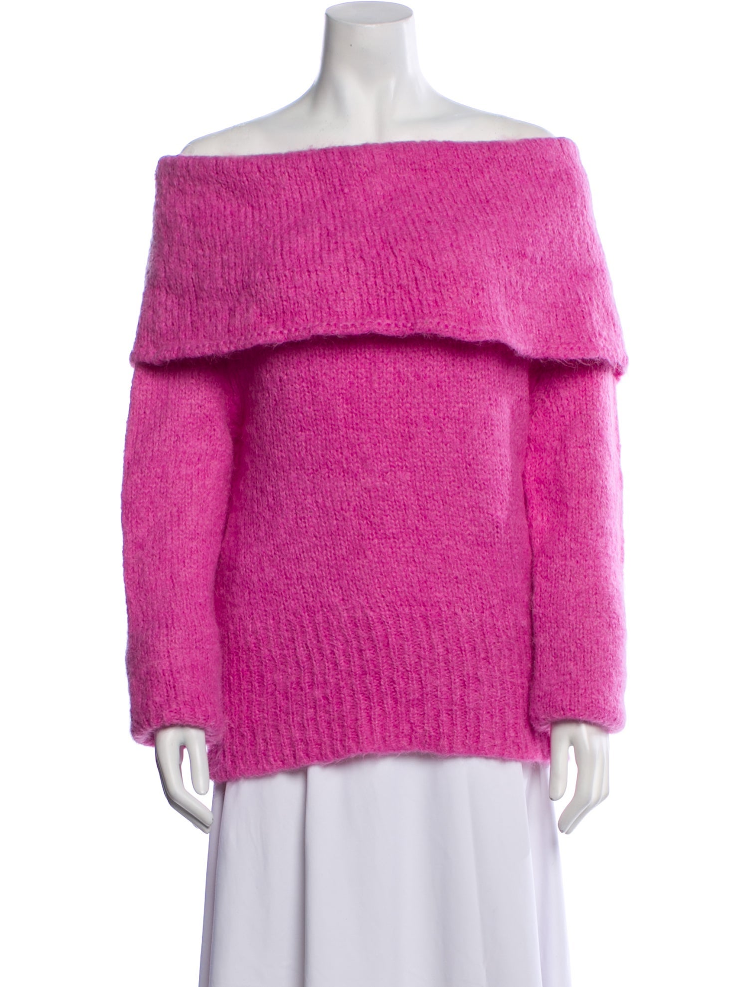 Saks Potts Off-The-Shoulder Sweater