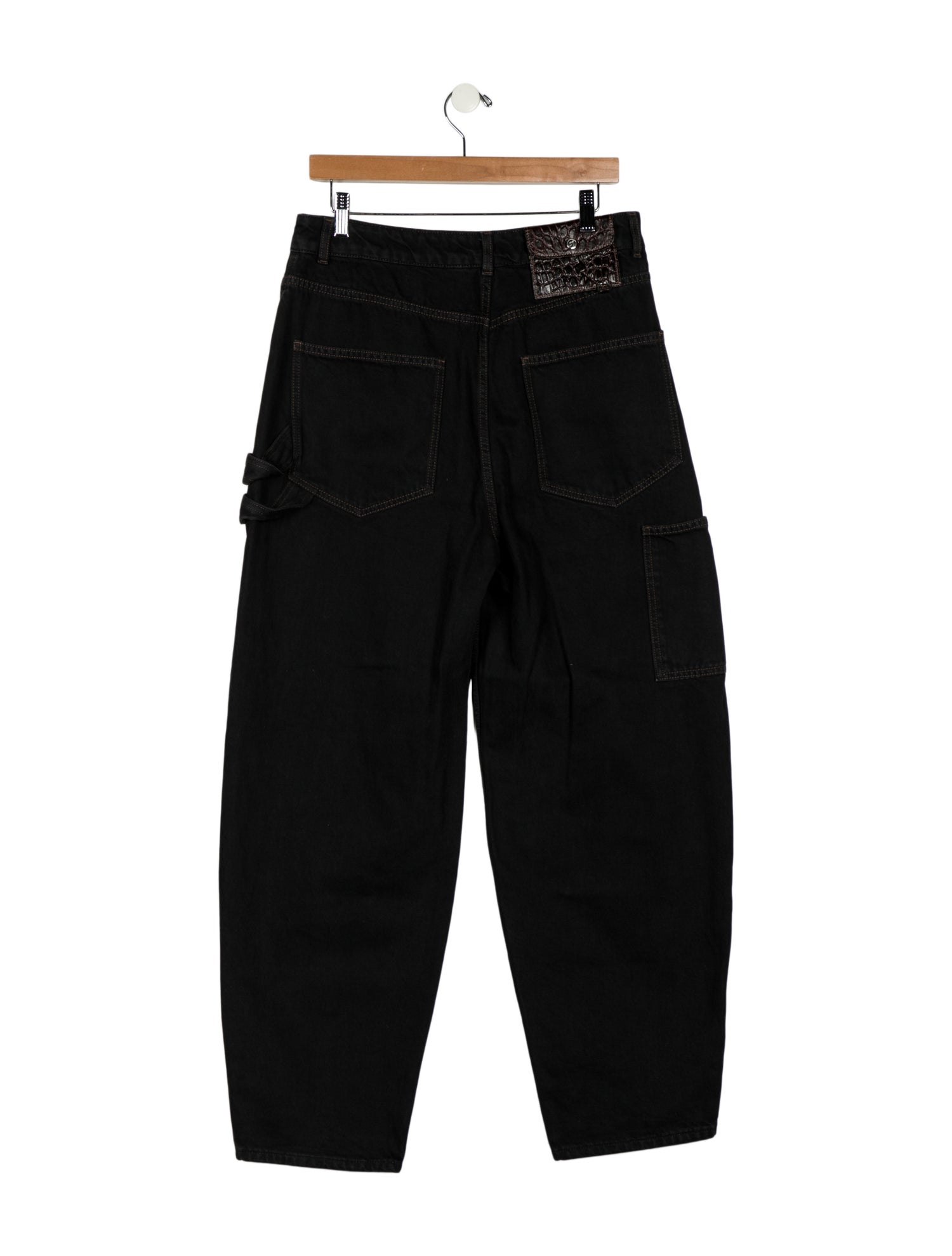 Saks Potts High-Rise Straight Leg Jeans w/ Tags