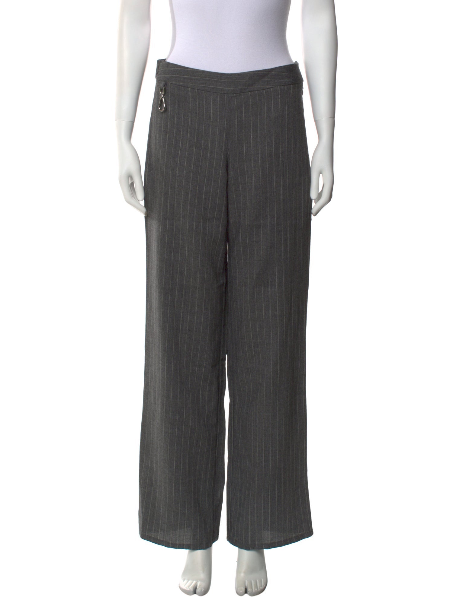 Saks Potts Striped Wide Leg Pants