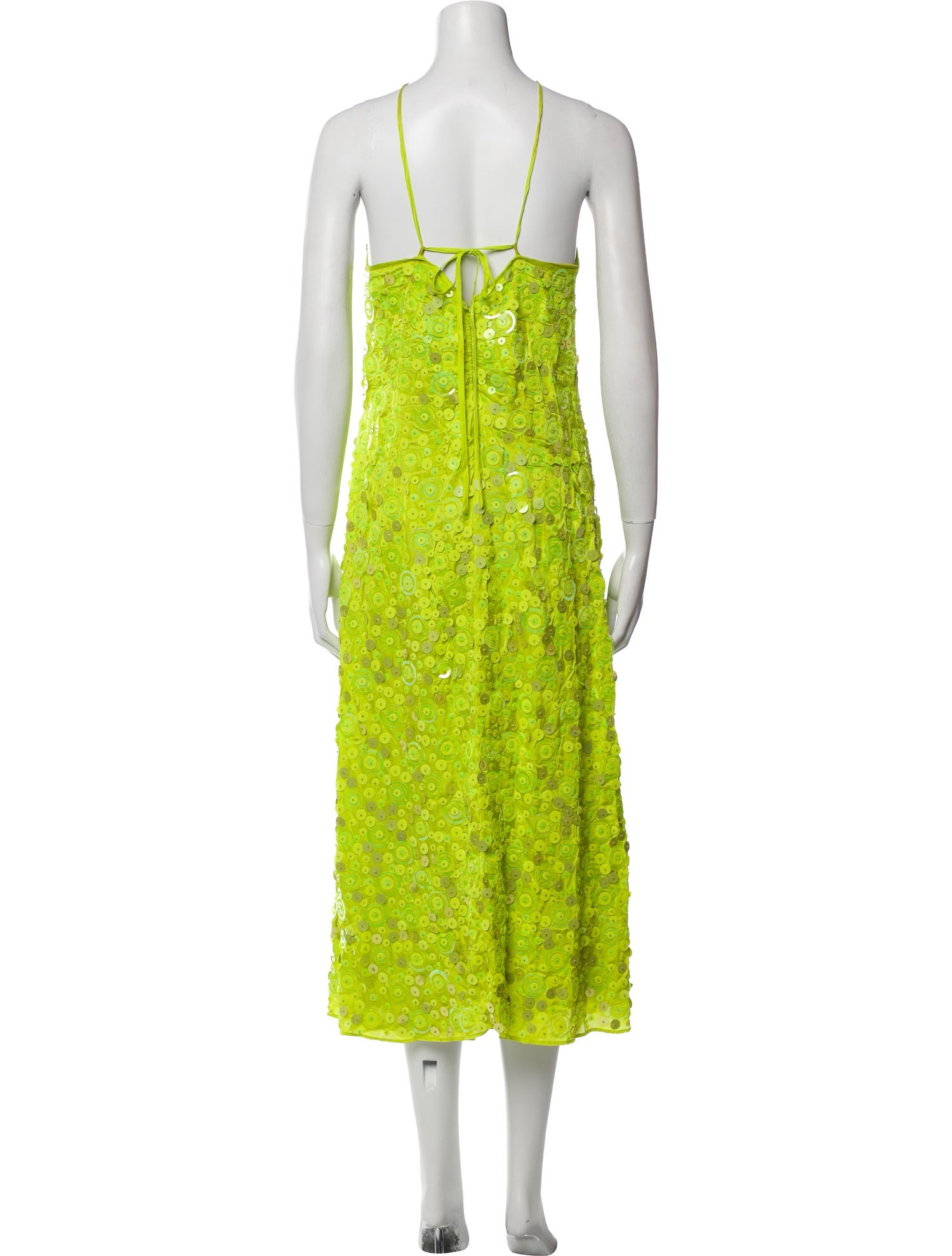 Saks Potts Lace Pattern Midi Length Dress