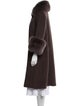 Saks Potts Wool Fur Coat