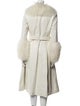 Saks Potts Leather Fur Coat