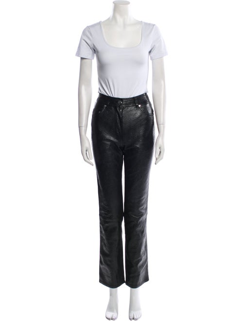 Saks Potts Lamb Leather Pant Set