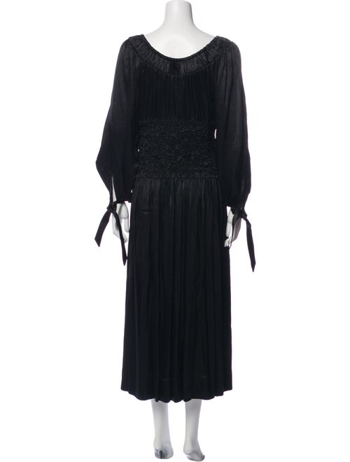 Saks Potts Scoop Neck Midi Length Dress