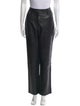 Saks Potts Lamb Leather Straight Leg Pants