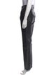 Saks Potts Lamb Leather Straight Leg Pants