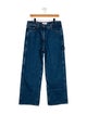Saks Potts High-Rise Wide Leg Jeans