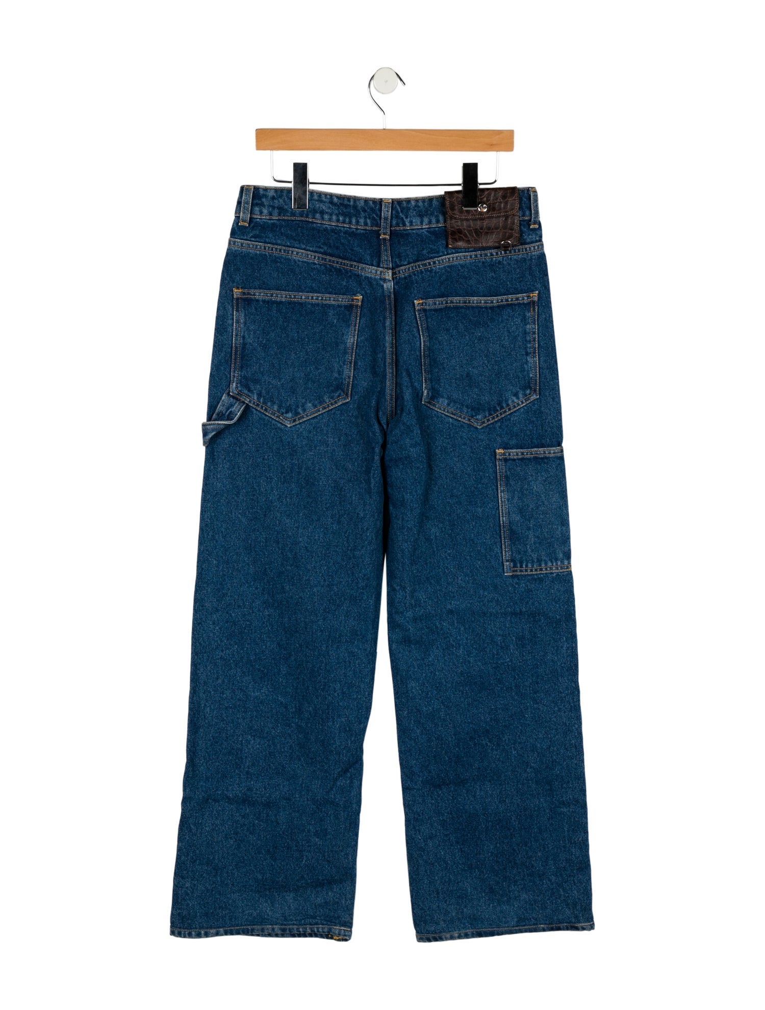 Saks Potts High-Rise Wide Leg Jeans