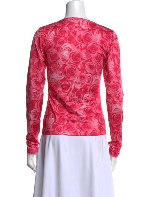 Saks Potts Printed Crew Neck Sweatshirt