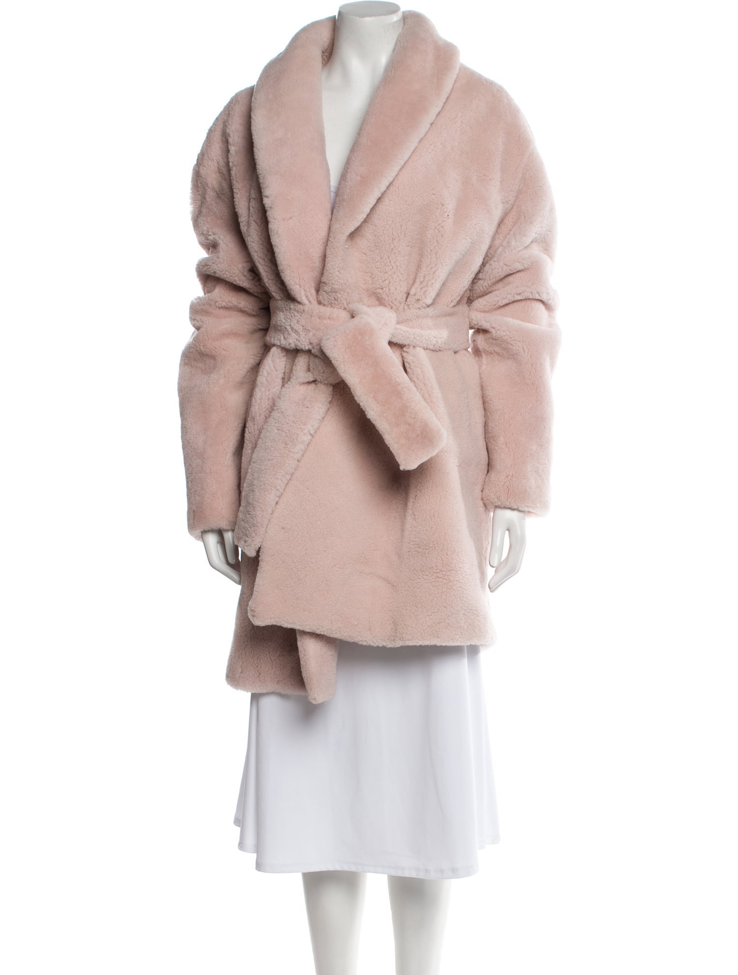 Saks Potts Faux Fur Coat