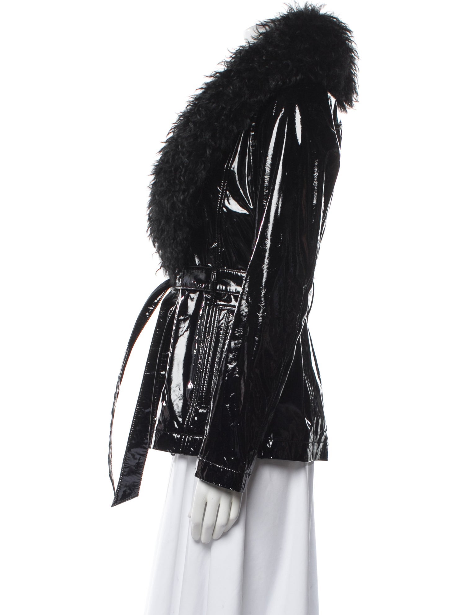 Saks Potts Lamb Leather Evening Jacket