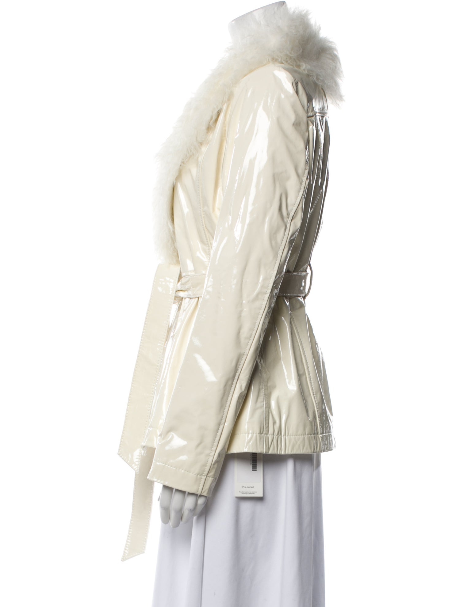 Saks Potts Lamb Leather Fur Jacket