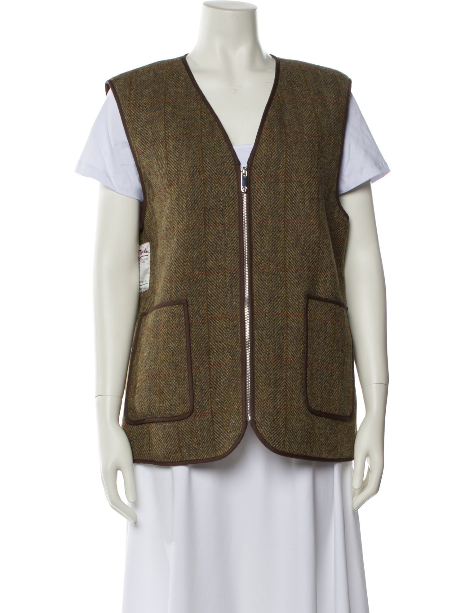 Saks Potts Wool Vest w/ Tags