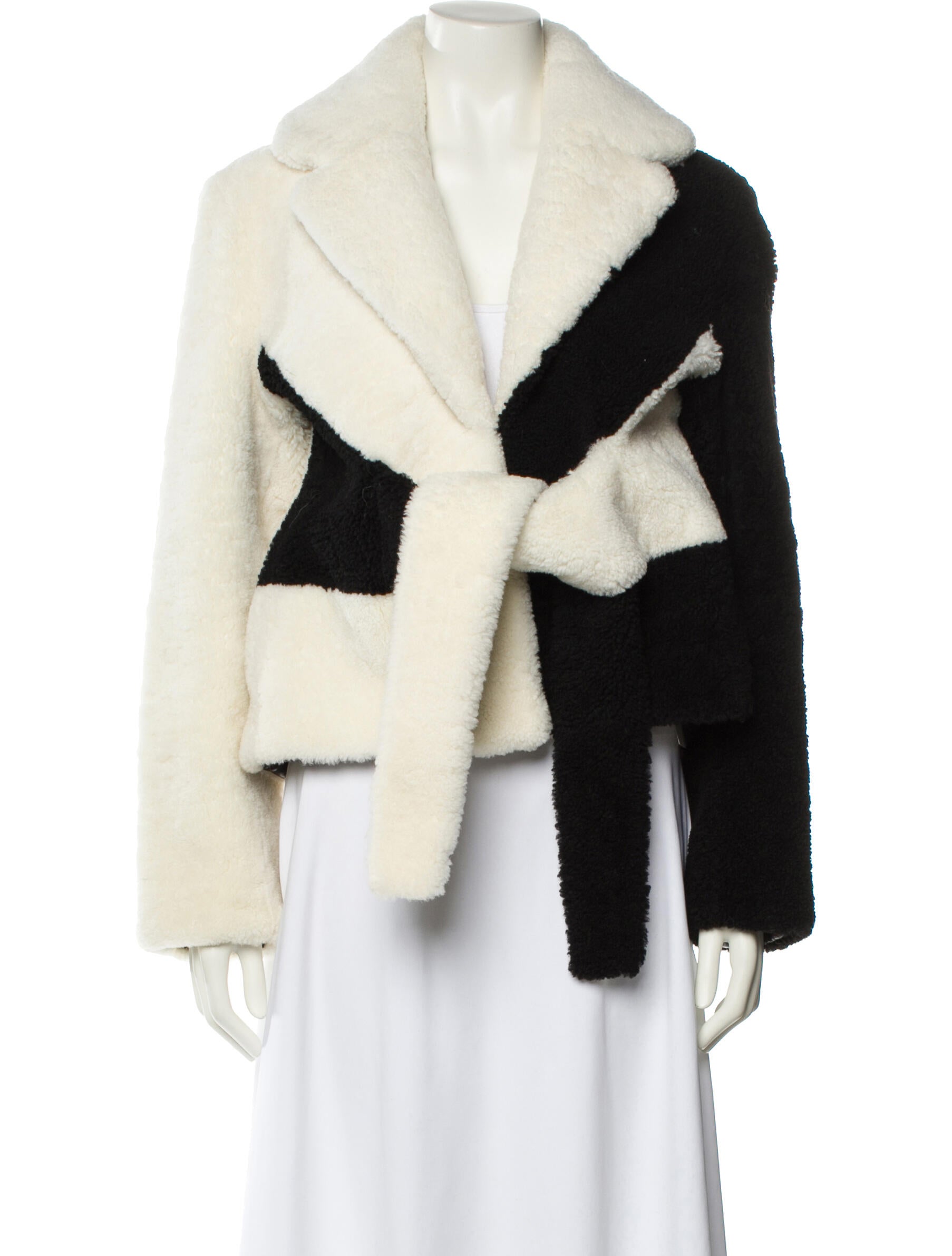 Saks Potts Lamb Fur Fur Jacket