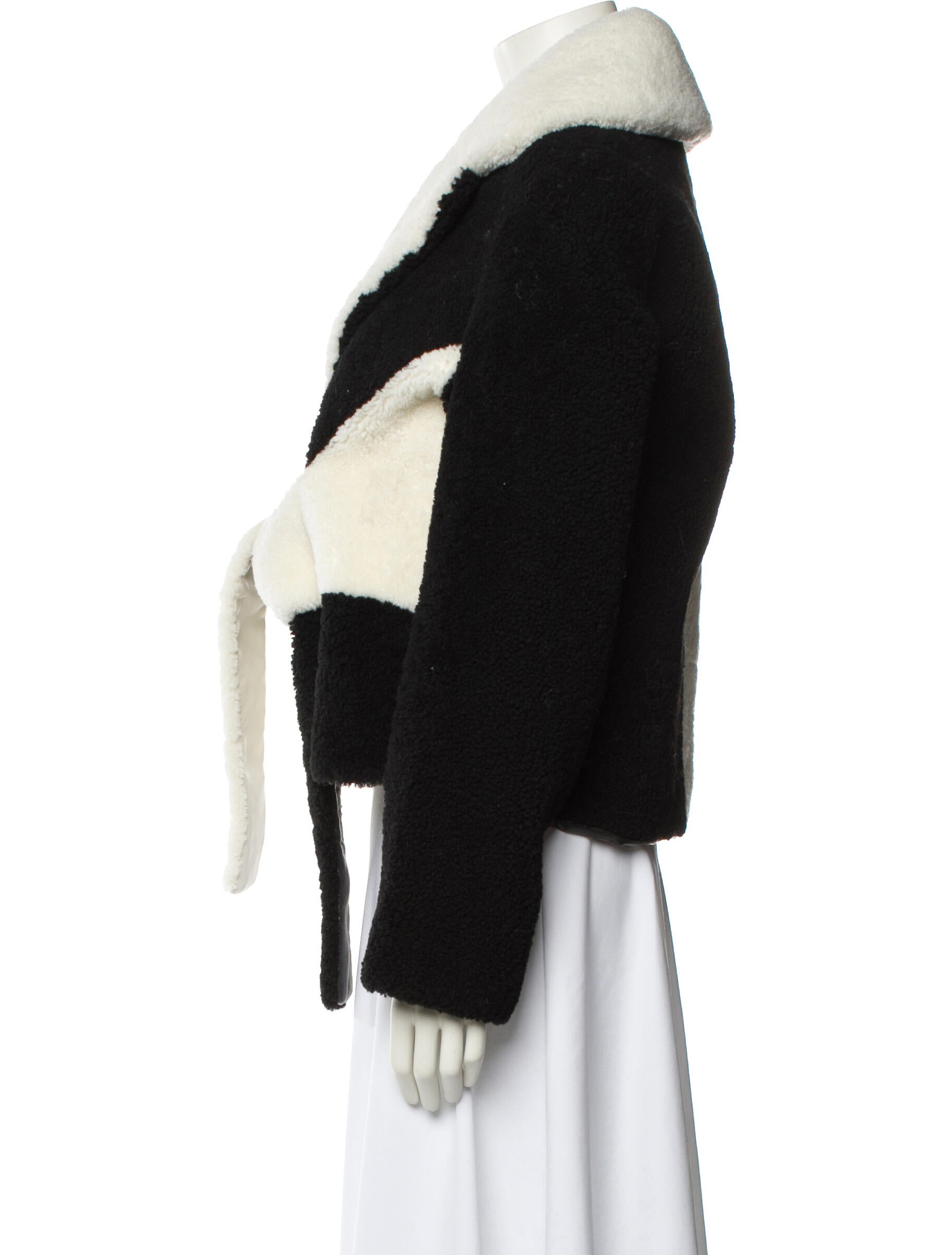 Saks Potts Lamb Fur Fur Jacket