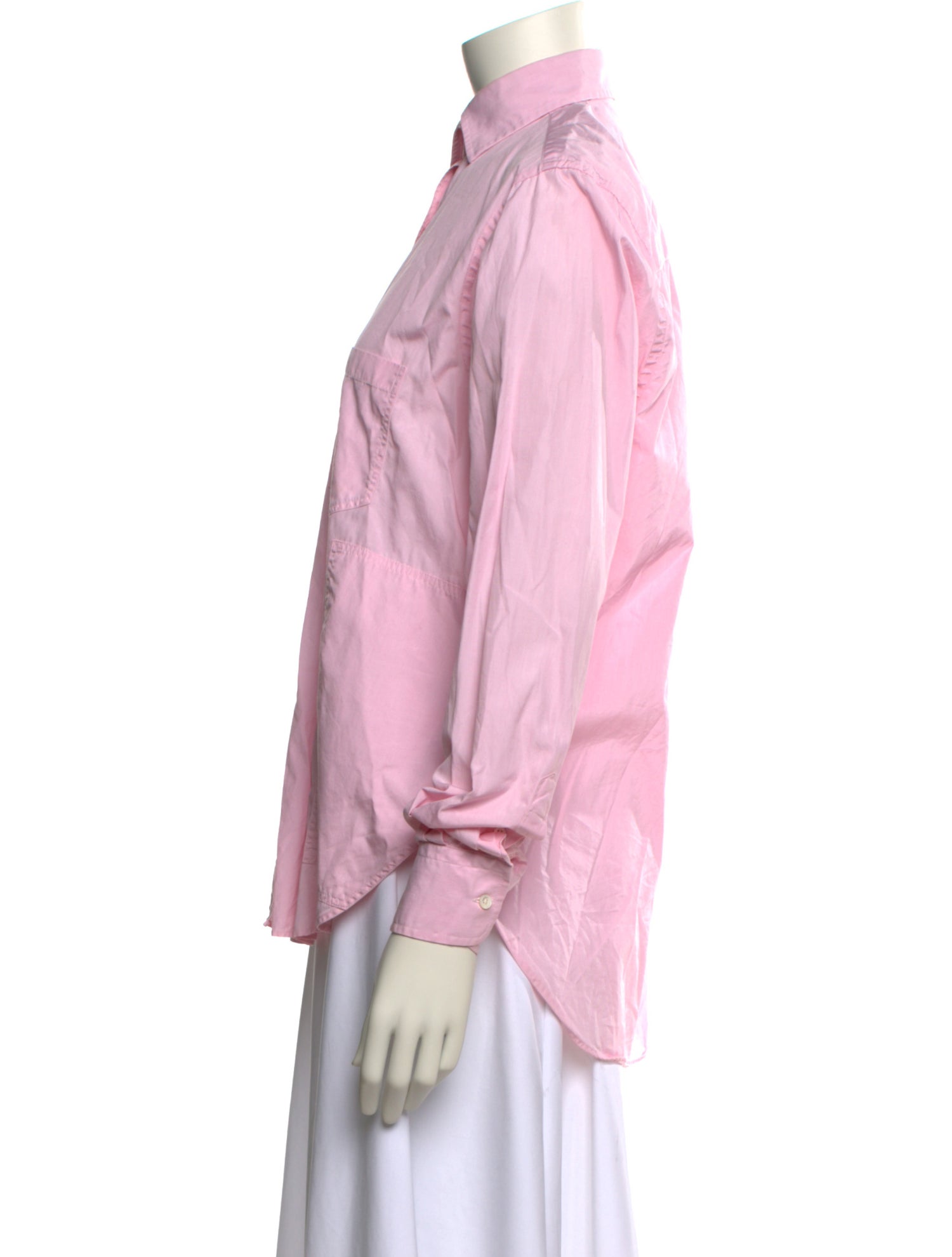 Saks Potts Long Sleeve Button-Up Top