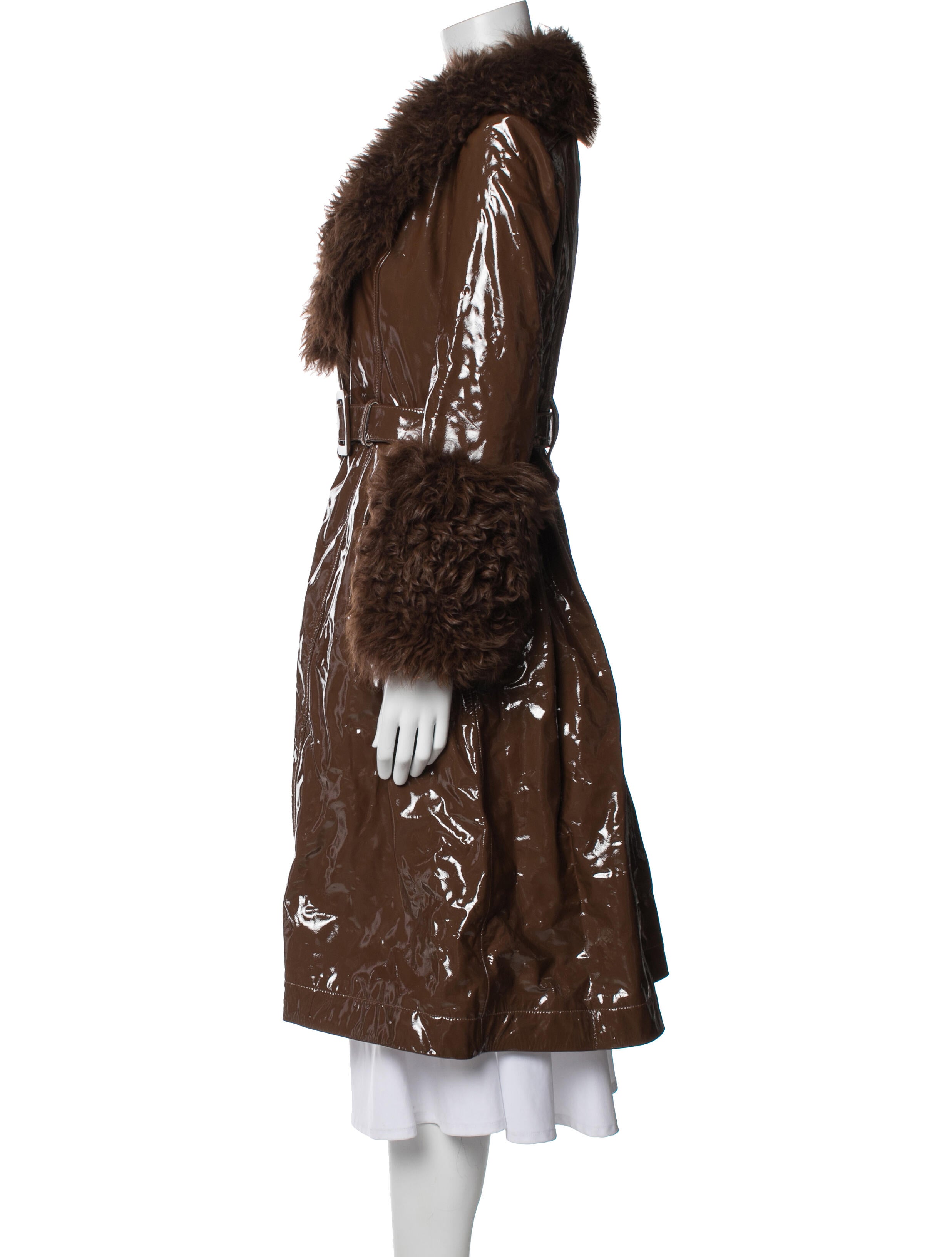 Saks Potts Faux Fur Coat
