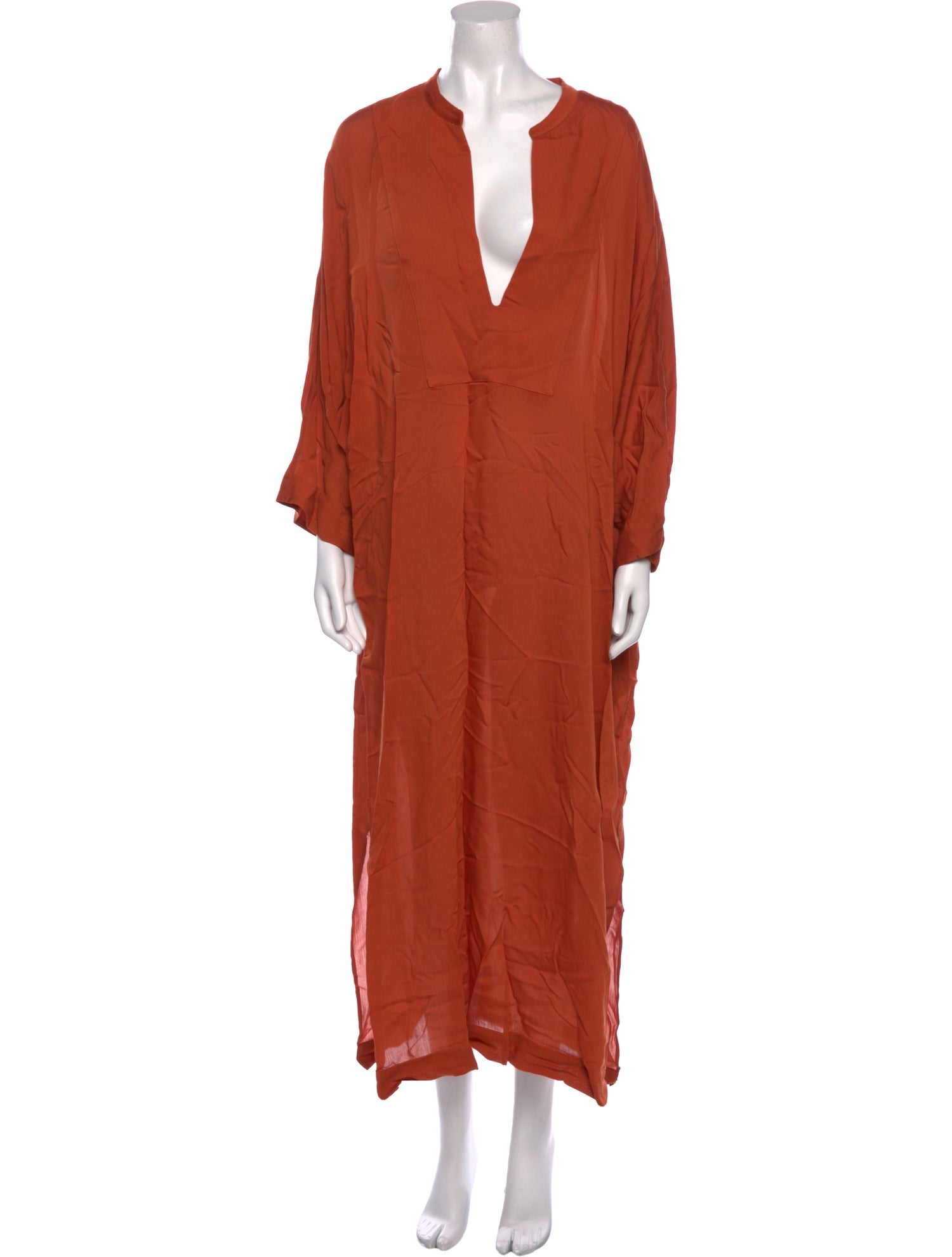 Su Paris V-Neck Long Dress