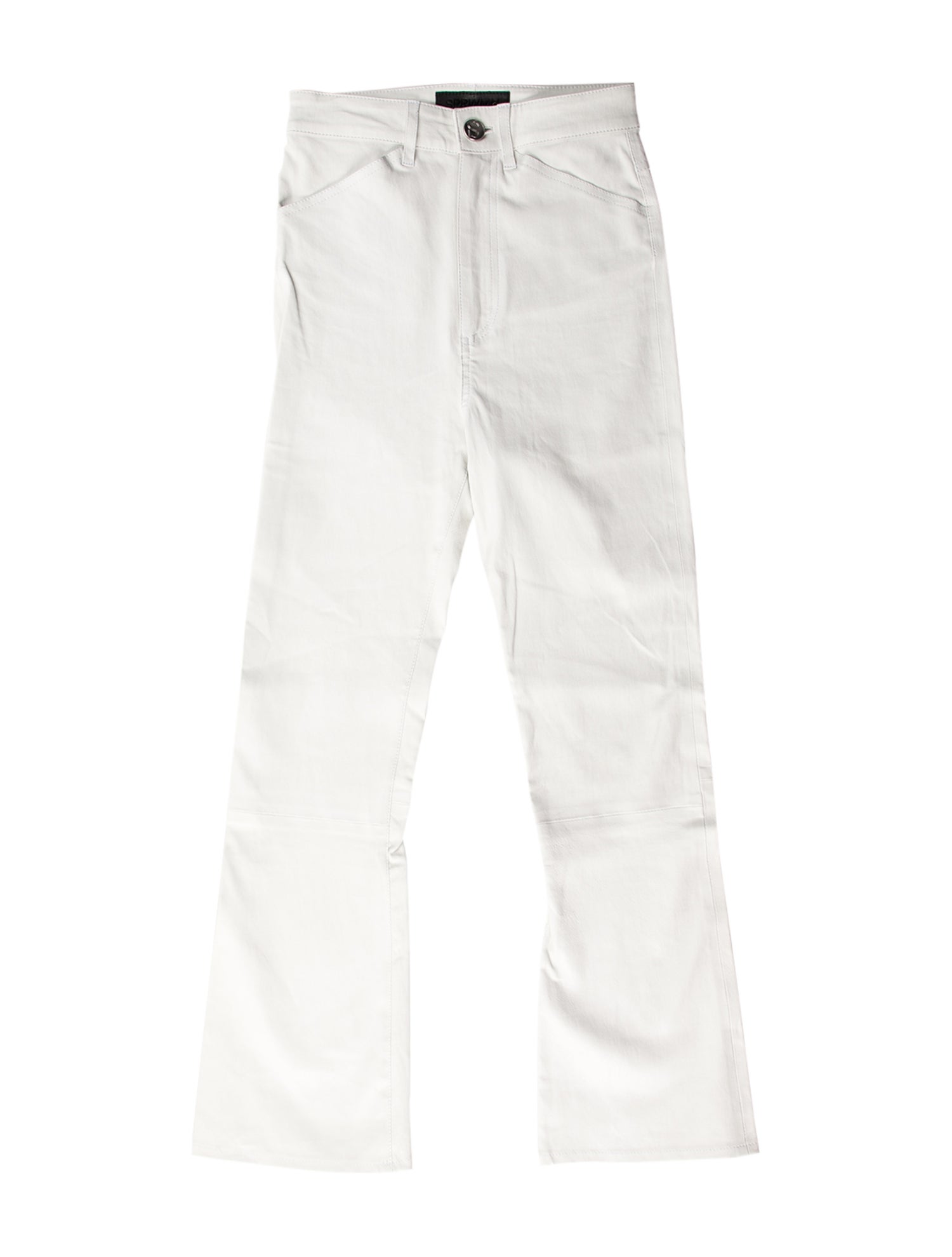 SPRWMN Leather Straight Leg Pants