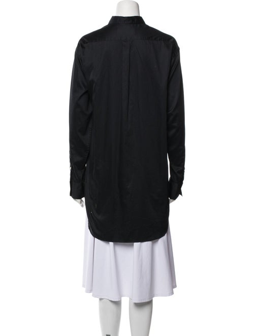 SPRWMN Long Sleeve Button-Up Top