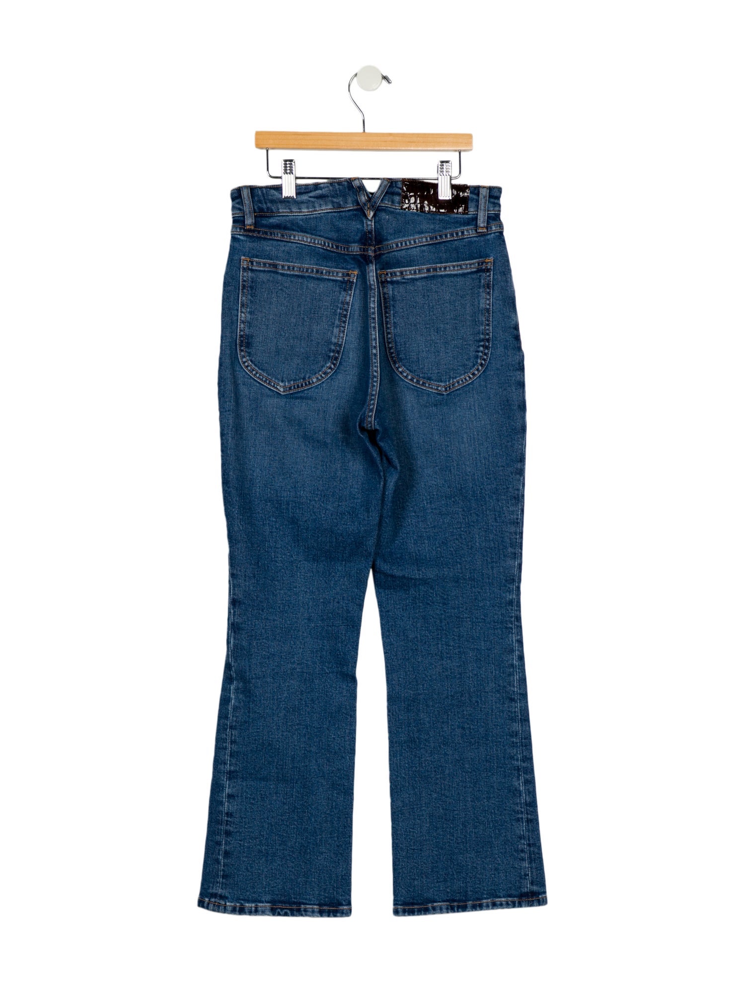 SPRWMN High-Rise Straight Leg Jeans