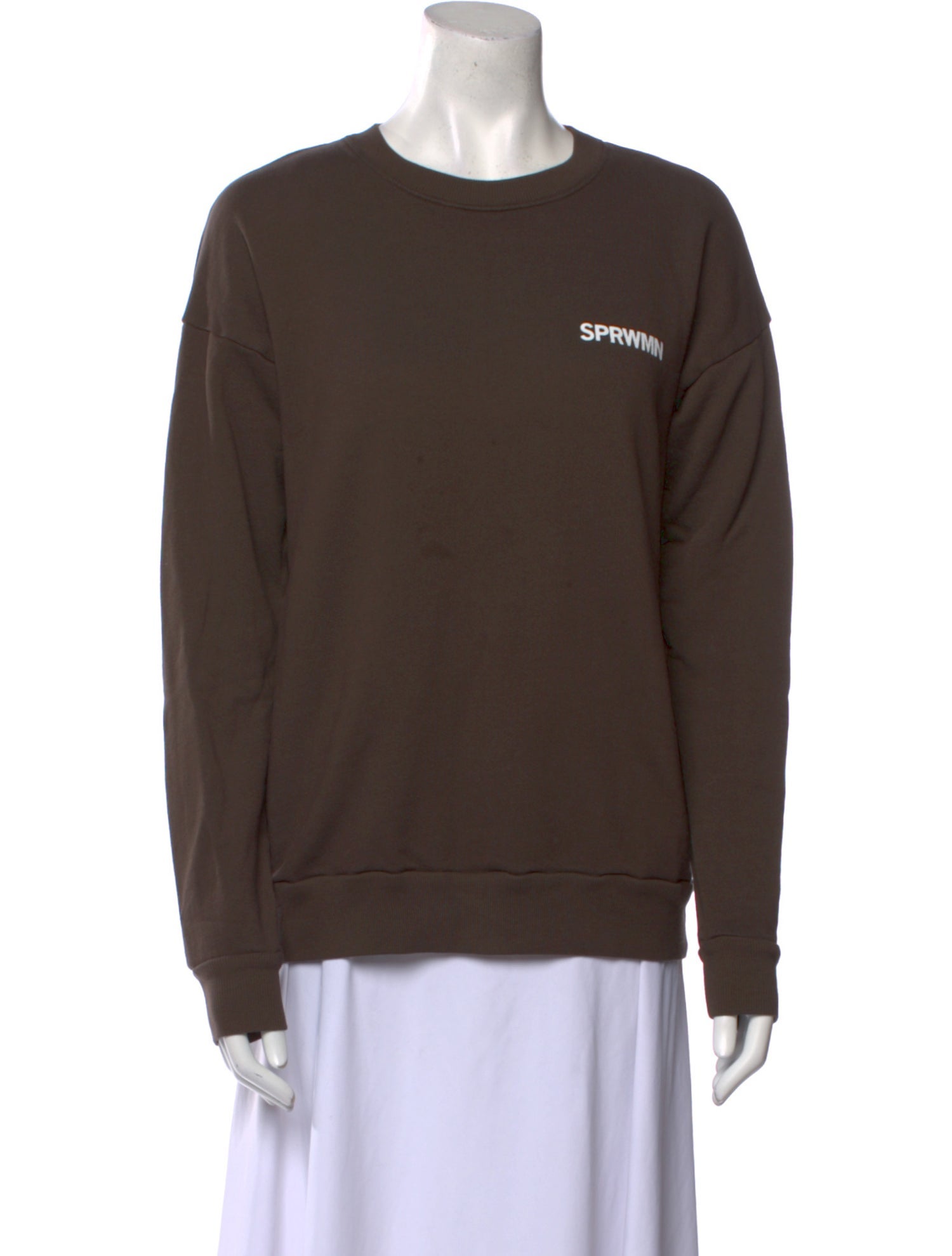 SPRWMN Crew Neck Long Sleeve Sweatshirt