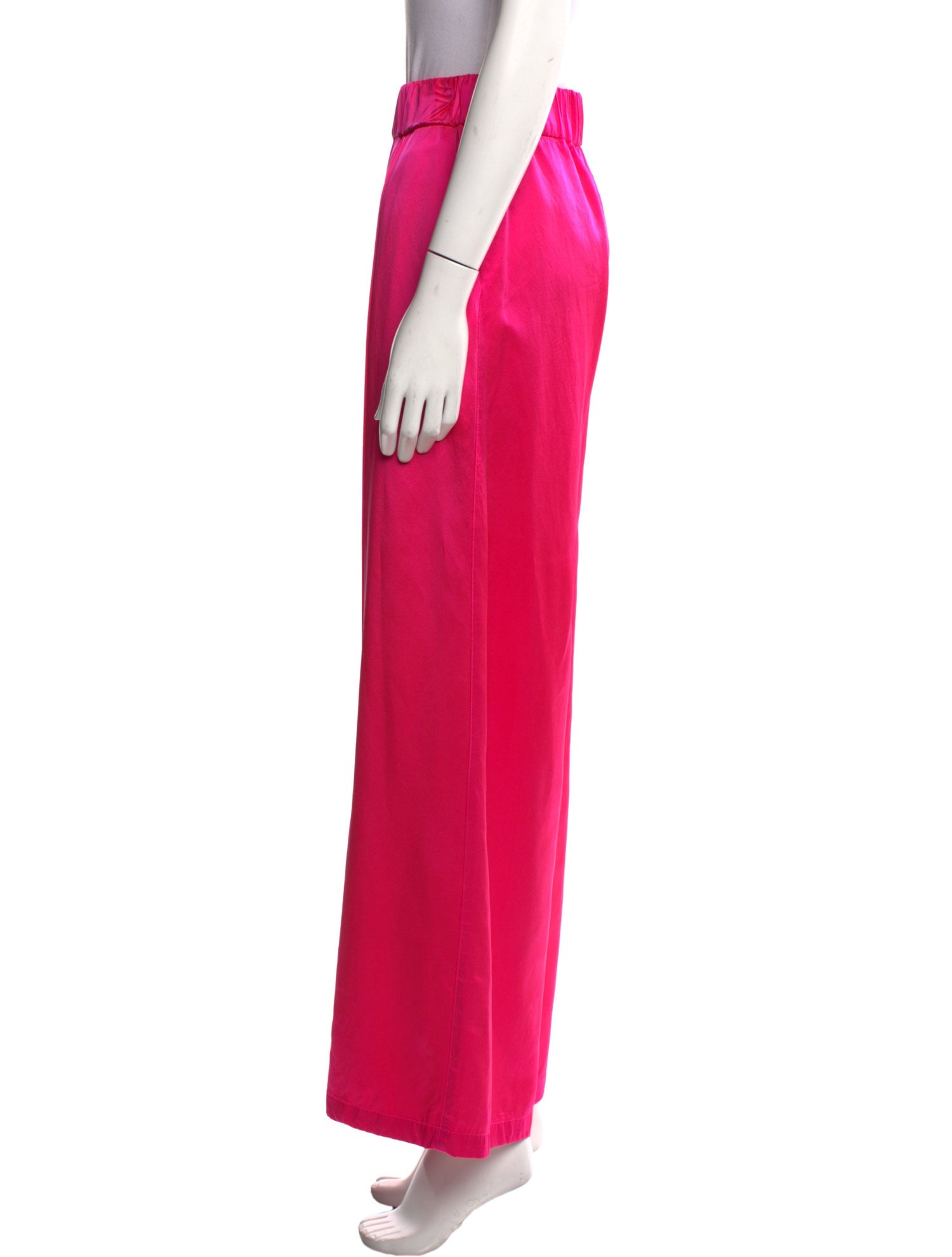 SPRWMN Silk Wide Leg Pants