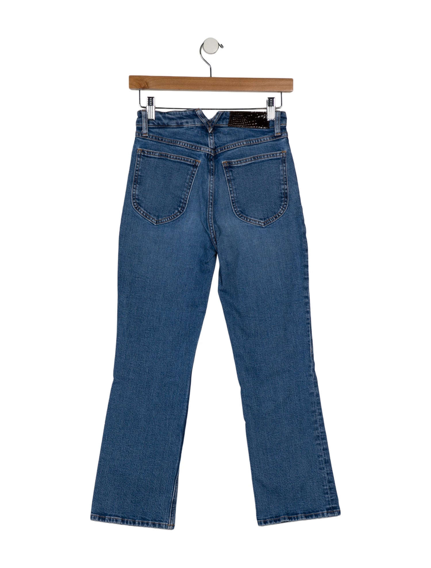 SPRWMN Mid-Rise Straight Leg Jeans