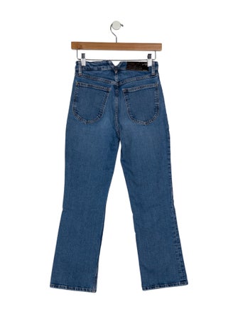 SPRWMN Mid-Rise Straight Leg Jeans