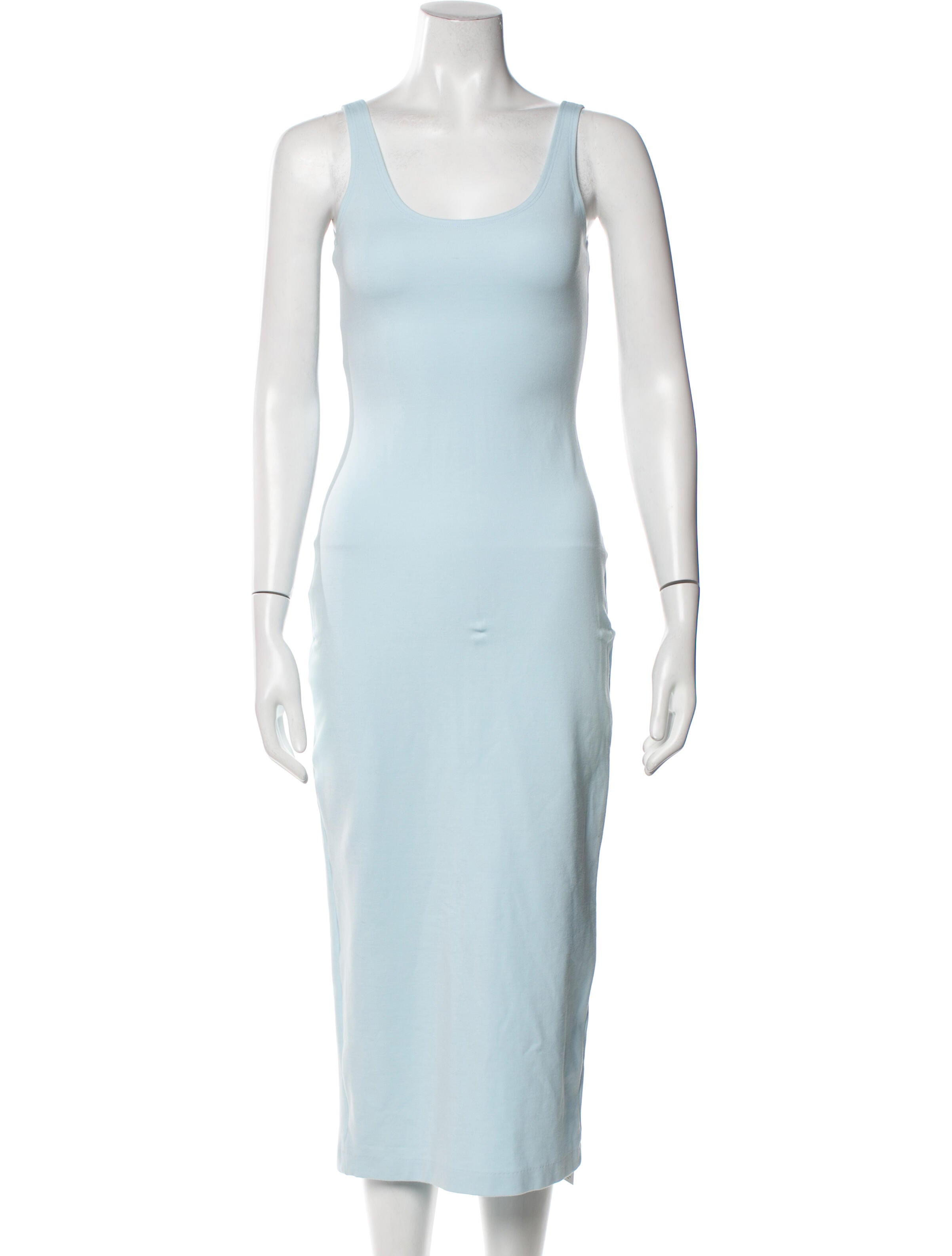 SPRWMN Scoop Neck Midi Length Dress