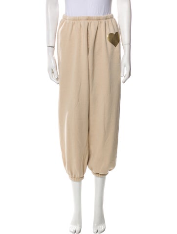 Sprwmn Loungewear Embroidered Accent Sweatpants XL