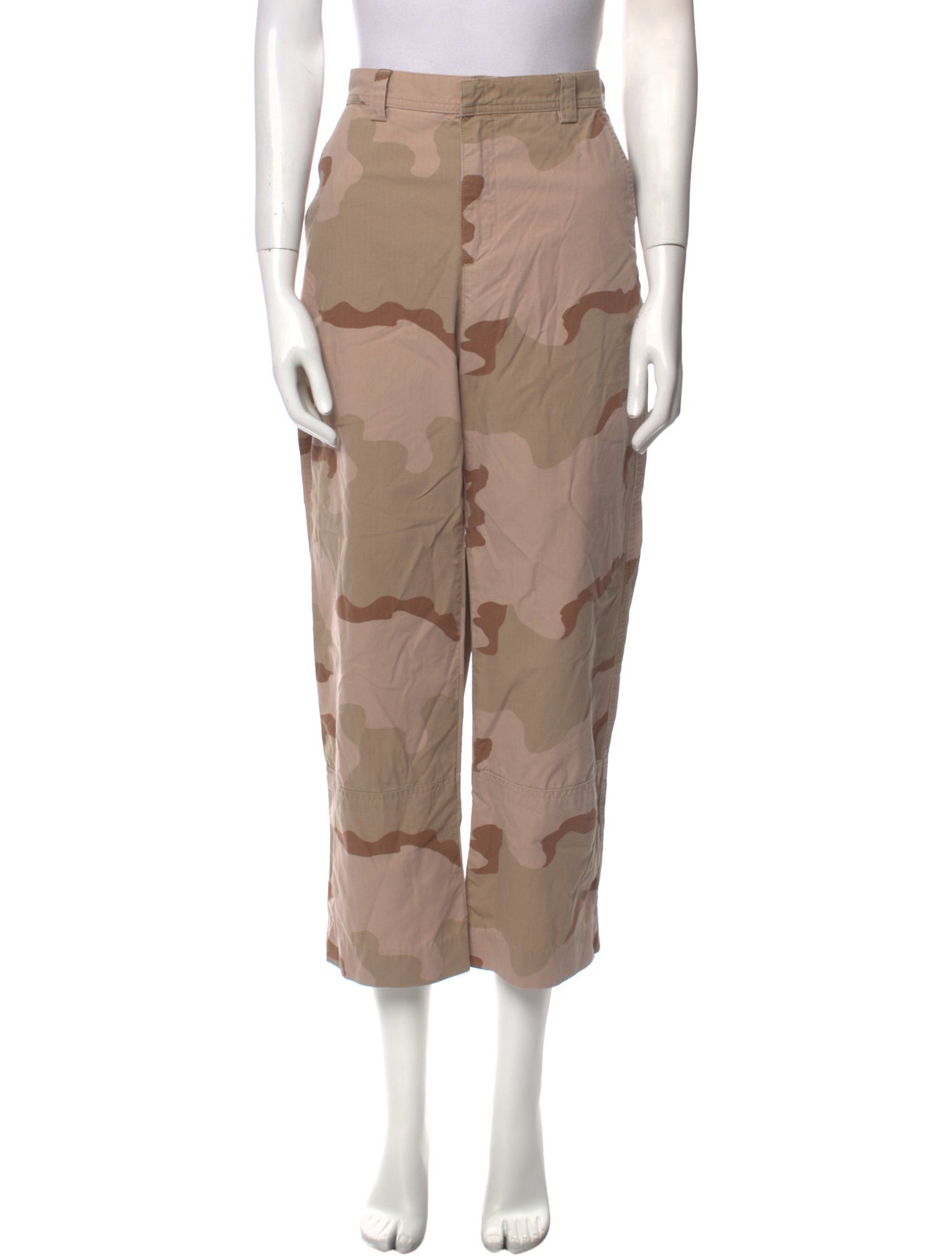 SPRWMN Printed Straight Leg Pants