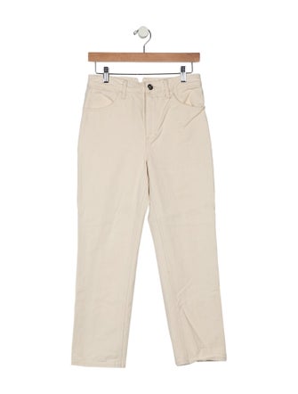 SPRWMN Mid-Rise Straight Leg Jeans