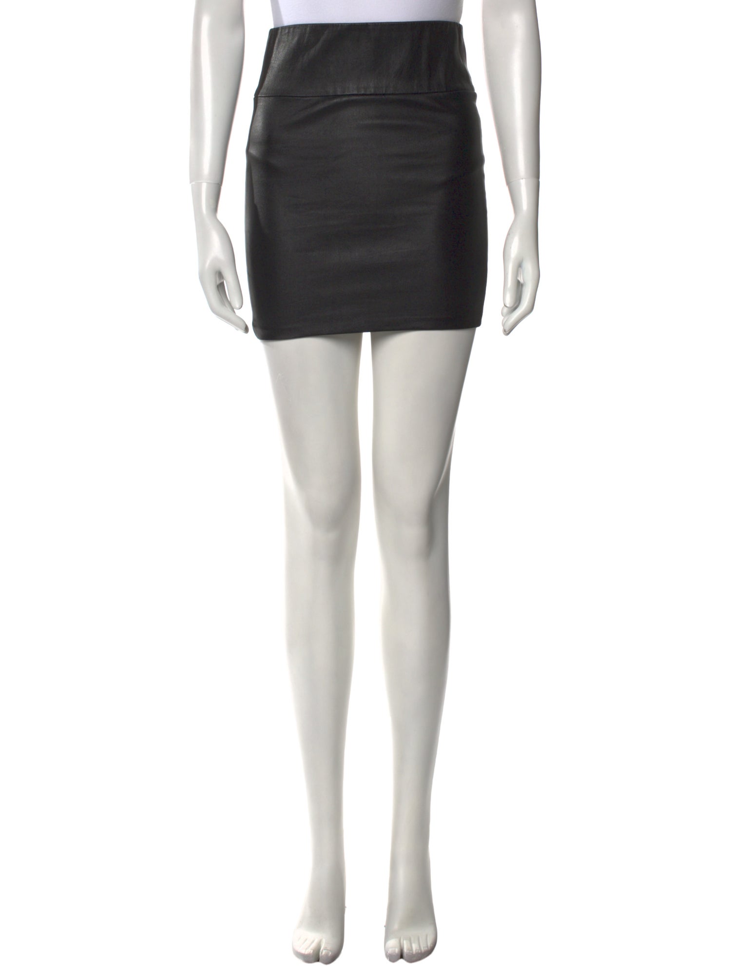 SPRWMN Leather Mini Skirt