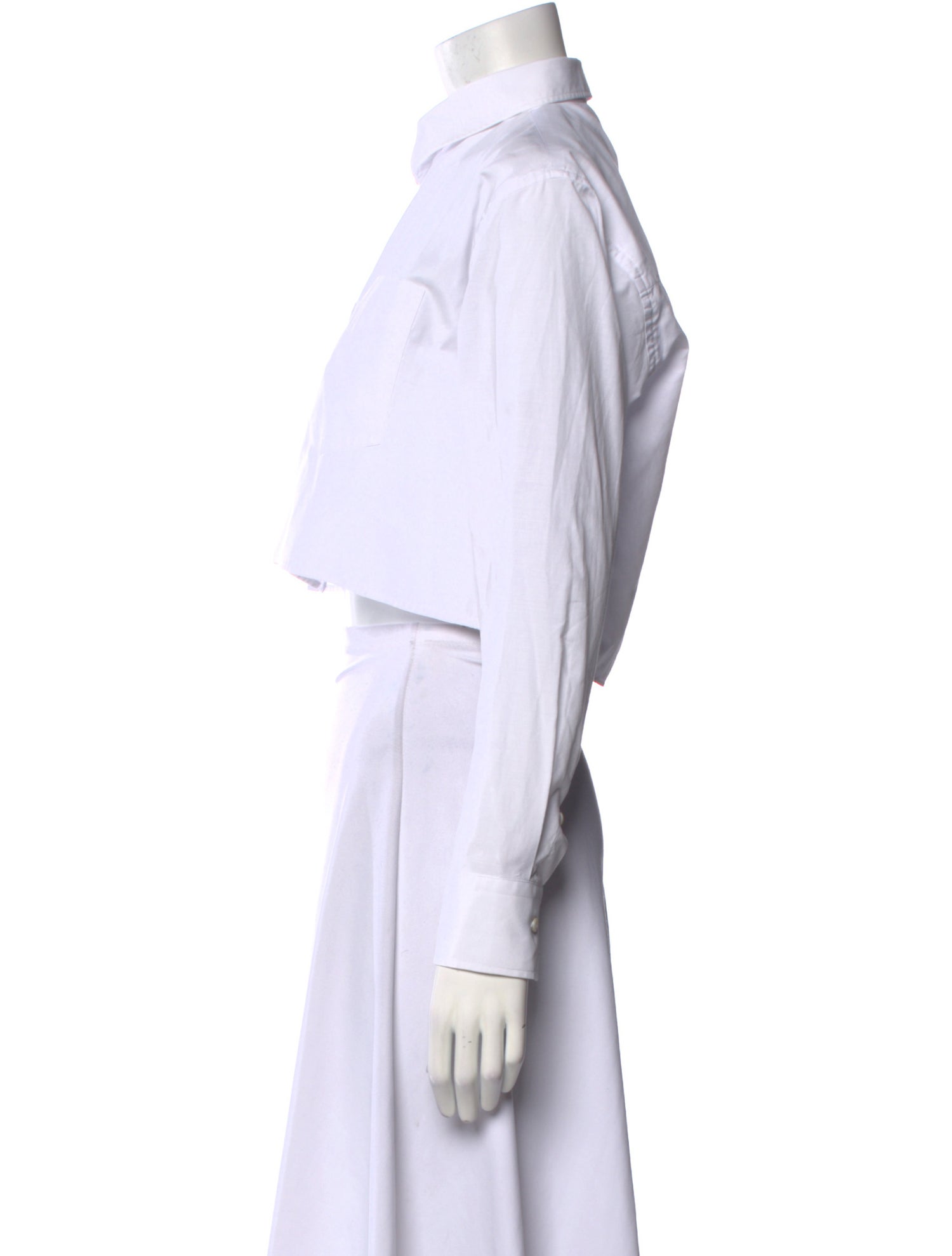 SPRWMN Long Sleeve Crop Top