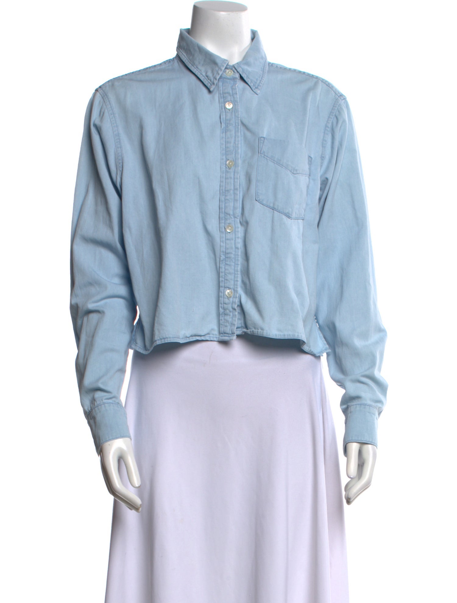 SPRWMN Long Sleeve Crop Top